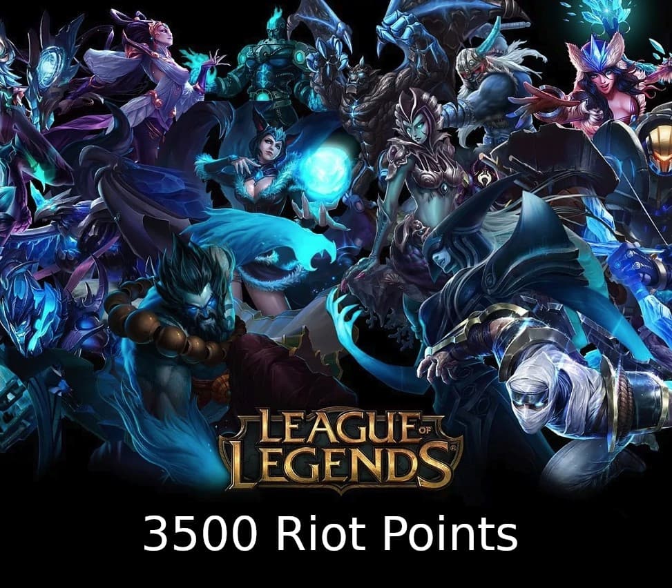 League of Legends 3500 RP Prepaid Card