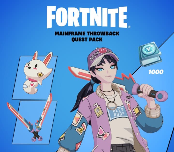 Fortnite - Mainframe Throwback Quest Pack
