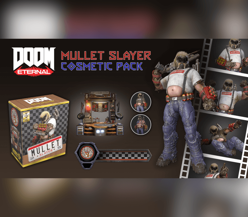 DOOM Eternal - Mullet Slayer Master Collection Cosmetic Pack