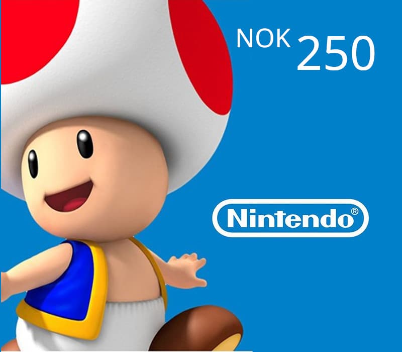Nintendo eShop Prepaid Card 250 NOK NO