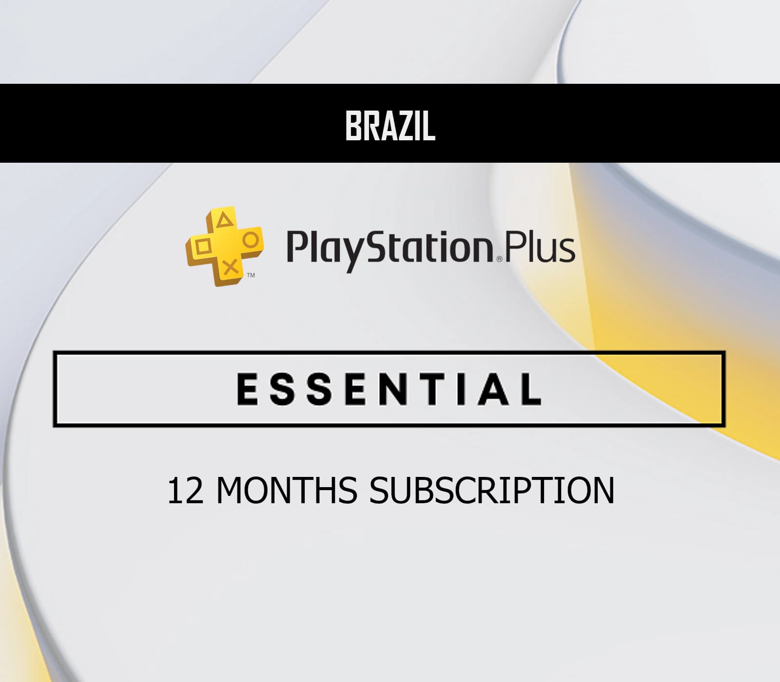 PlayStation Plus Essential 12 Months Subscription BR