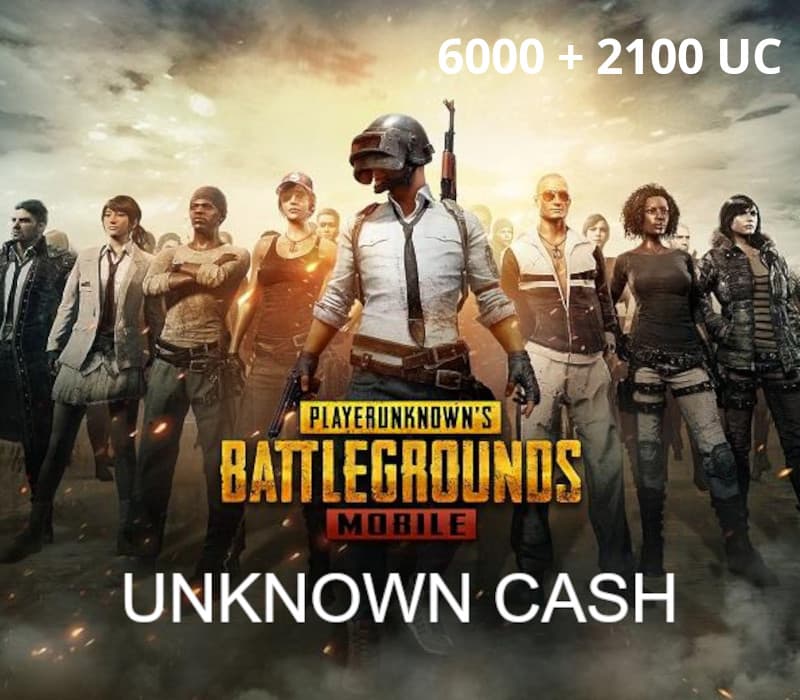 PUBG Mobile - 6000 + 2100 UC SA