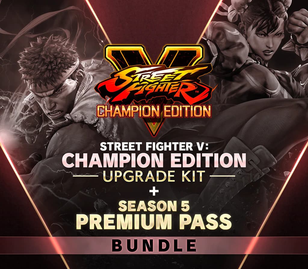 Street Fighter V - Champion Edition Upgrade Kit + Season 5 Premium Pass DLC Bundle