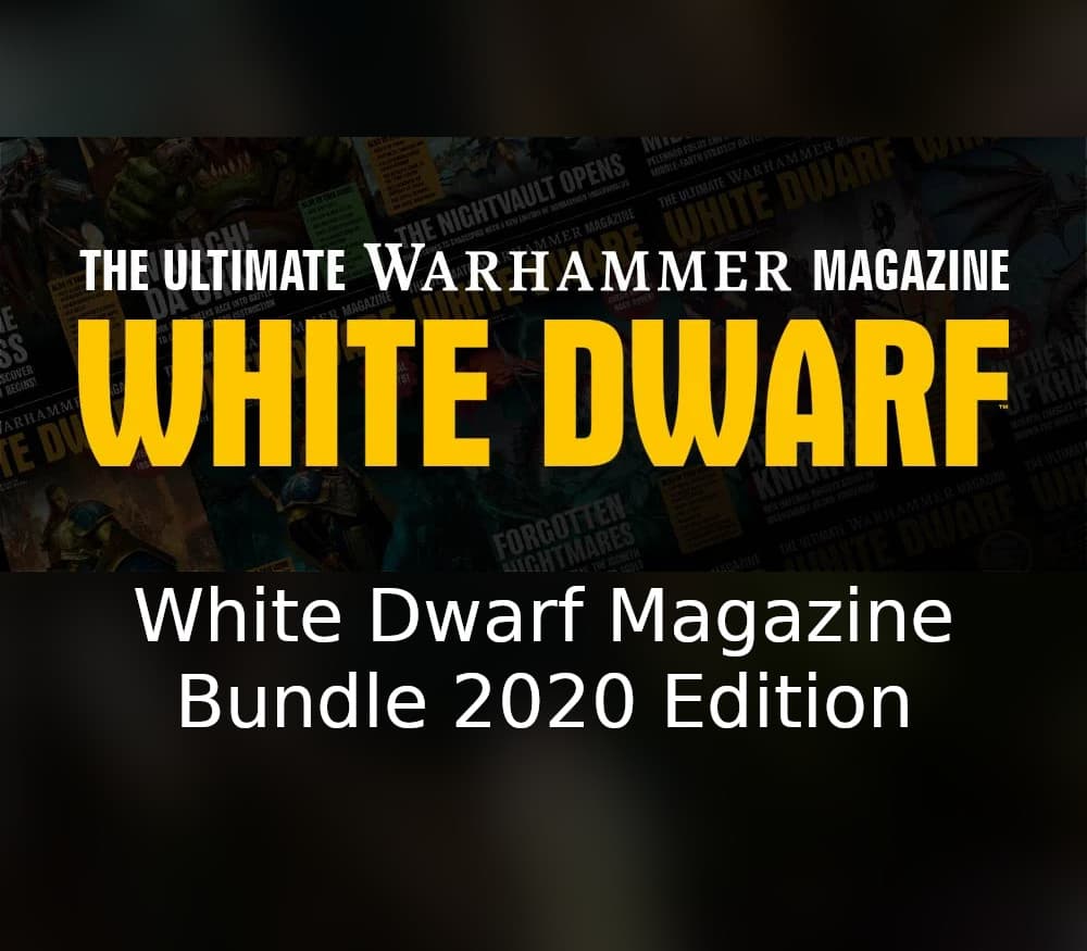 White Dwarf Magazine Bundle 2020