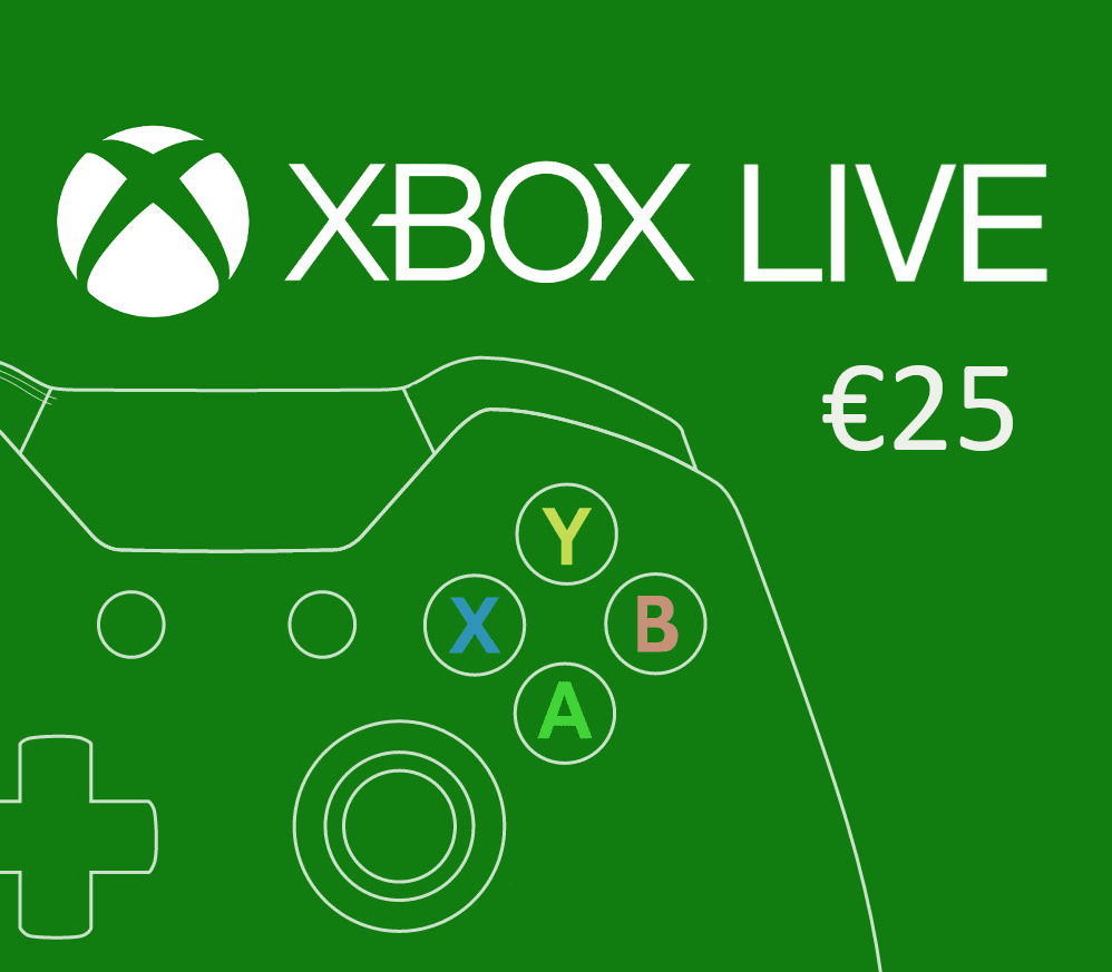 XBOX Live EUR 25 Prepaid Card FR